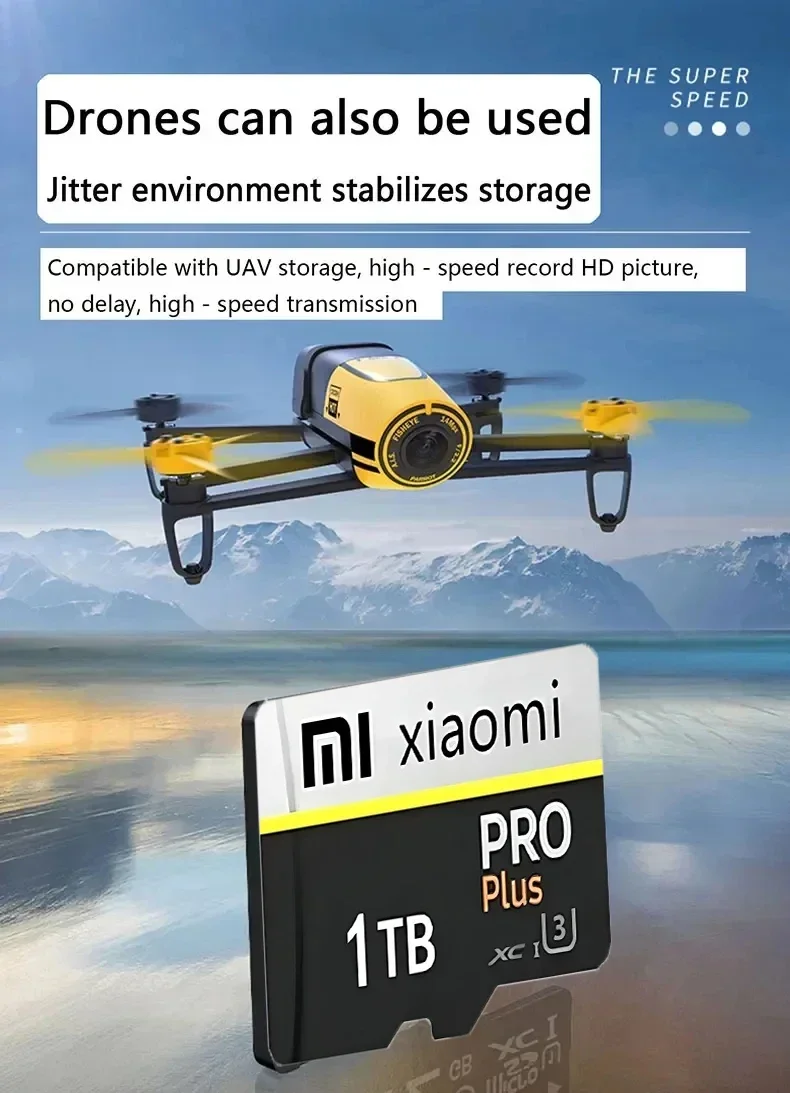Xiaomi High Speed SD Memory Card 2TB 1TB Class 10 Micro TF Card 1TB 512GB For Nintendo Switch PC Smart phone SD Card 128GB 256GB