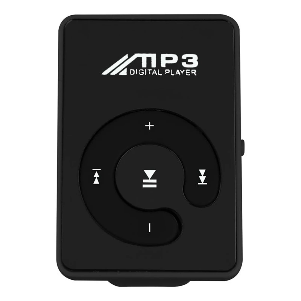 C Key Portable Mini Clip USB MP3 Player Walkman Music Media Player Support Micro SD TF Card Fashion Hifi MP3 for Outdoor Sports