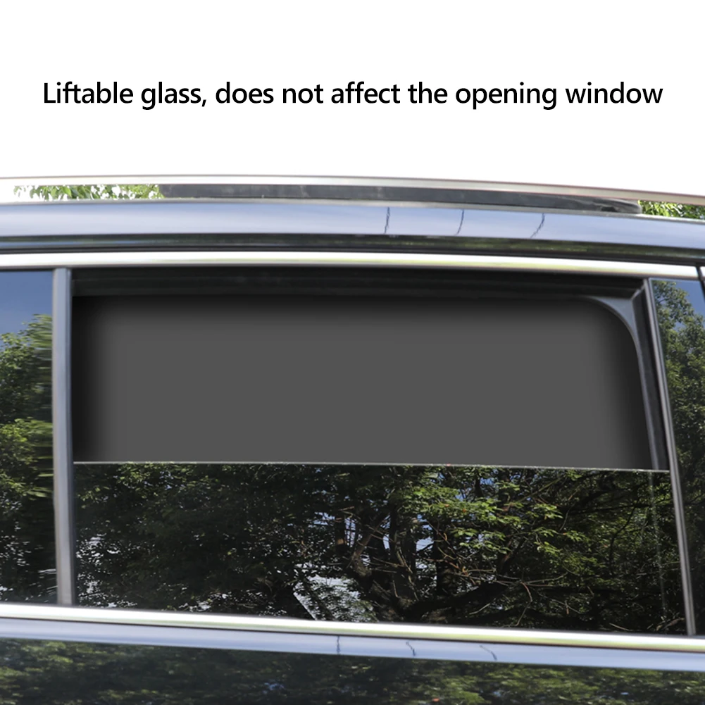 2PCS Car Sunshade Curtains Summer Protection Window Magnetic Suction Sunshade Side Window Cover Sun Visor Front Rear Auto