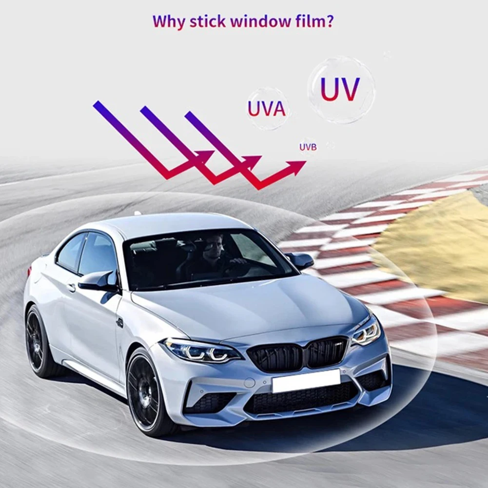 1/2 Set Sun Shading Film Car Glass Tinting Film Window Tinting Film 1/5/15/25/35/50 Percent Glass for Car UV Protection