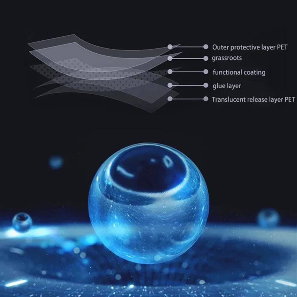 1/2 Set Sun Shading Film Car Glass Tinting Film Window Tinting Film 1/5/15/25/35/50 Percent Glass for Car UV Protection