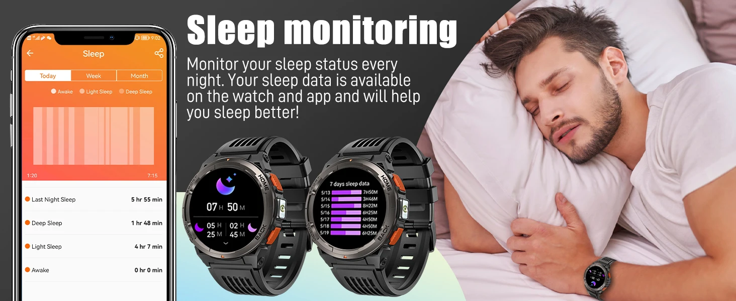 Smart Watch KE5 2024 3ATM Waterproof Original Design Sports Watch With Compass And Altitude Barometer Flashlight Call Smart Watch KE5 2024 3ATM Waterproof Original Design Sports Watch With Compass And Altitude Barometer Flashlight Call
